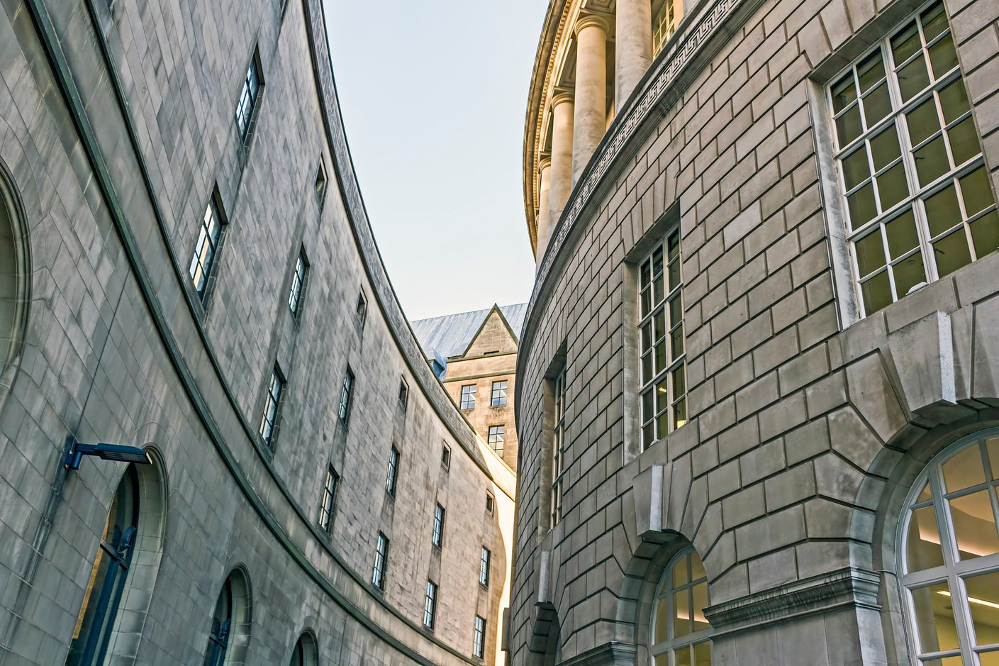 Library Walk, Manchester, uk